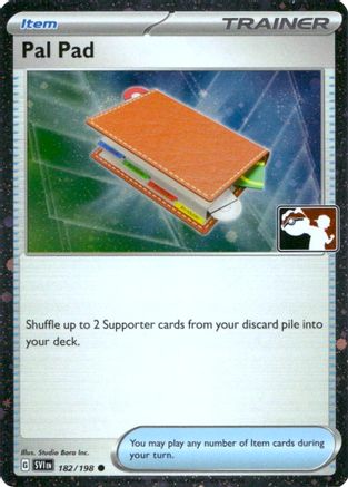 Pal Pad (182) [Prize Pack Series Cards] Holofoil - Common