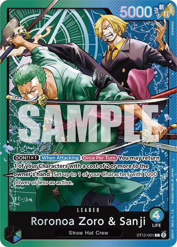 Roronoa Zoro & Sanji [ST-12 - ST12-001]