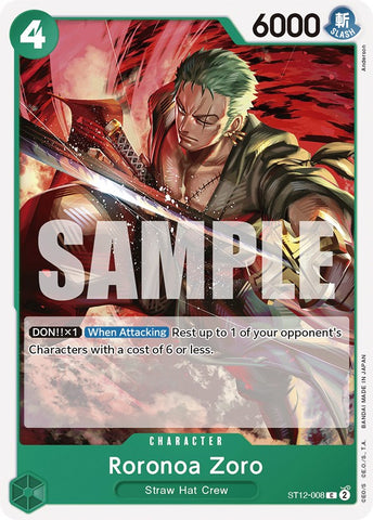 Roronoa Zoro [ST-12 - ST12-008]