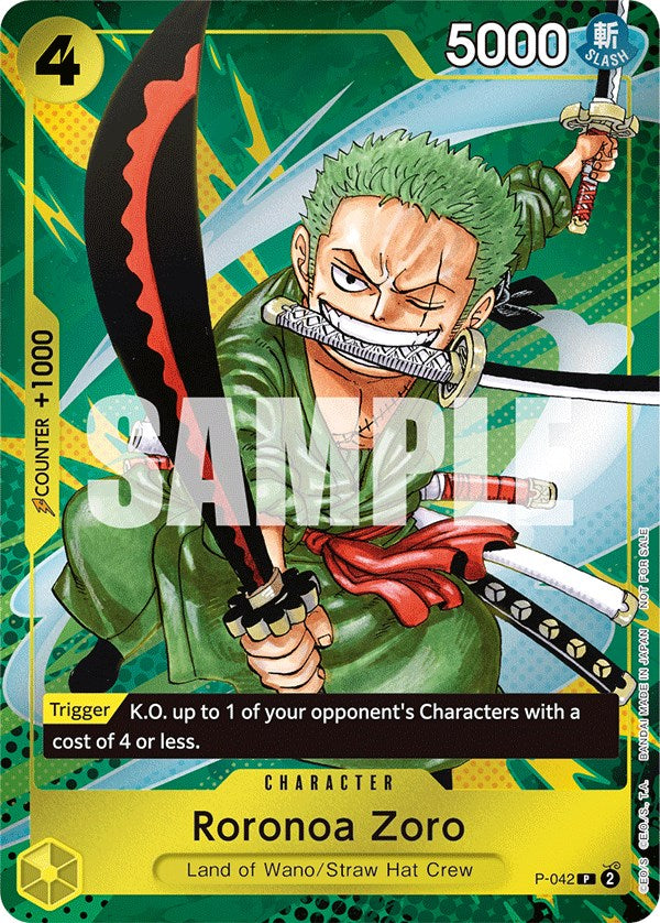 Roronoa Zoro (Event Pack Vol. 3) [OP-PR - P-042]