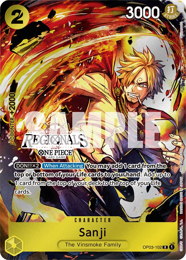 Sanji (Offline Regional 2024) [Participant] [OP-PR - OP03-102]