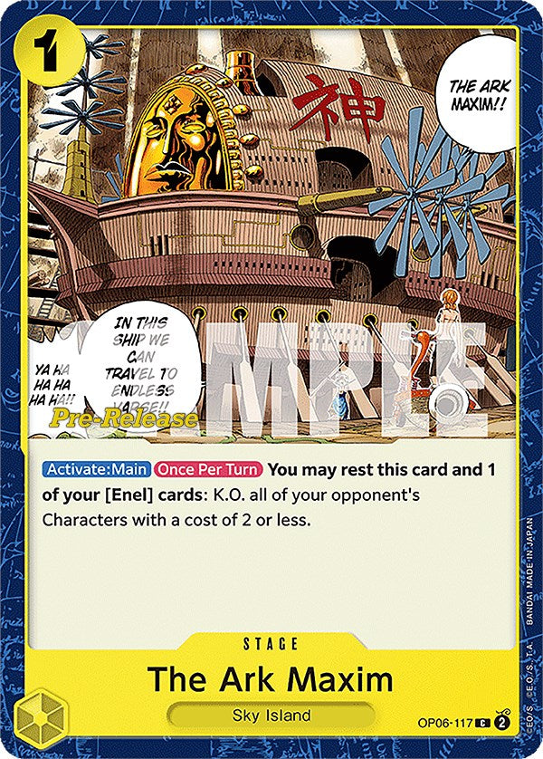 The Ark Maxim [OP06 PRE - OP06-117]