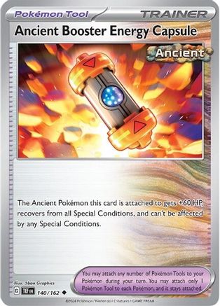 Ancient Booster Energy Capsule (140) [SV05 Temporal Forces] Reverse Holofoil - Uncommon