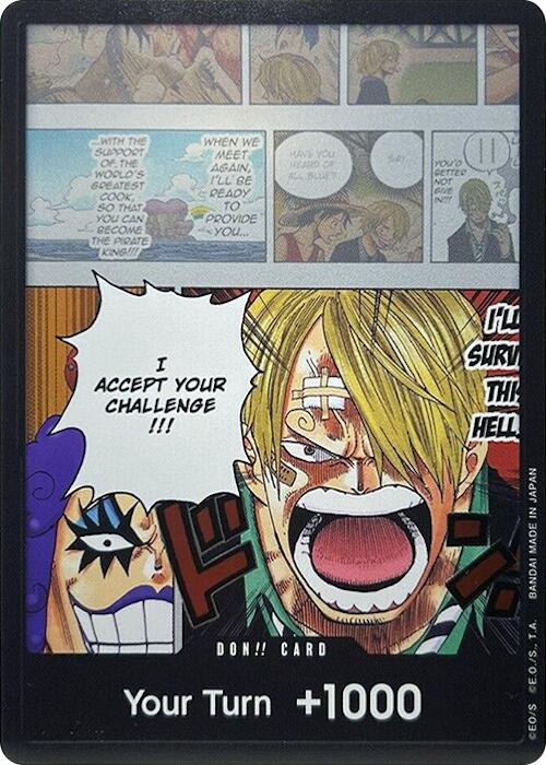DON!! Card (Ivankov & Sanji) (Double Pack Set Vol. 3) [OP06]