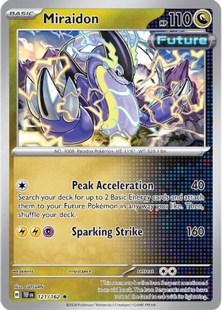 Miraidon (121) [SV05 Temporal Forces] Reverse Holofoil - Rare