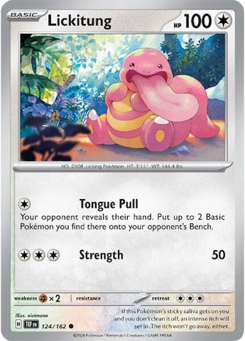 Lickitung - 124/162 [TEF - 124/162]