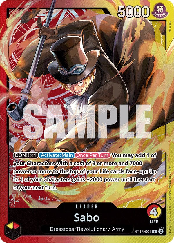 Sabo (001) [ST-13 - ST13-001]