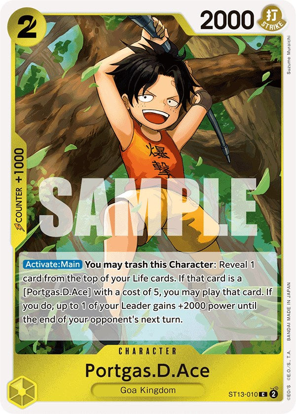 Portgas.D.Ace (010) [ST-13 - ST13-010]