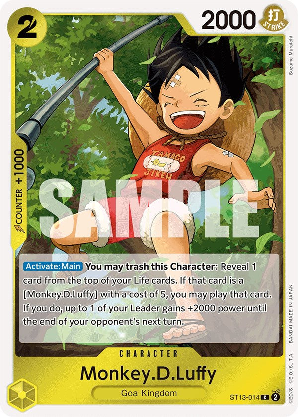 Monkey.D.Luffy (014) [ST-13 - ST13-014]