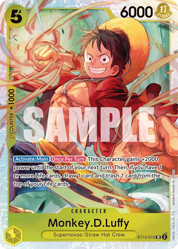 Monkey.D.Luffy (015) [ST-13 - ST13-015]