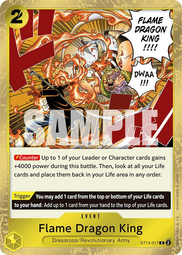 Flame Dragon King [ST-13 - ST13-017]