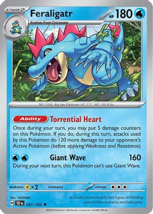 Feraligatr (041/162) [Deck Exclusives] - Rare