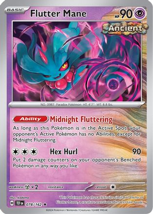 Flutter Mane (078/162) [Deck Exclusives] - Rare