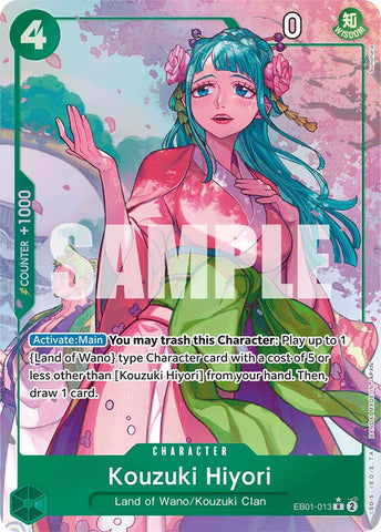 Kouzuki Hiyori (Alternate Art) [EB-01 - EB01-013]