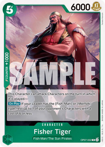 Fisher Tiger [OP07 - OP07-032]