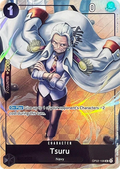 Tsuru (Premium Card Collection -Best Selection Vol. 1-) [OP-PR - OP02-106]