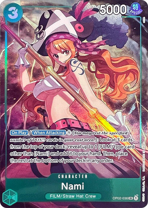 Nami (Premium Card Collection -Best Selection Vol. 1-) [OP-PR - OP02-036]