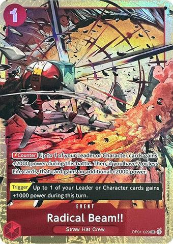 Radical Beam!! (Premium Card Collection -Best Selection Vol. 1-) [OP-PR - OP01-029]