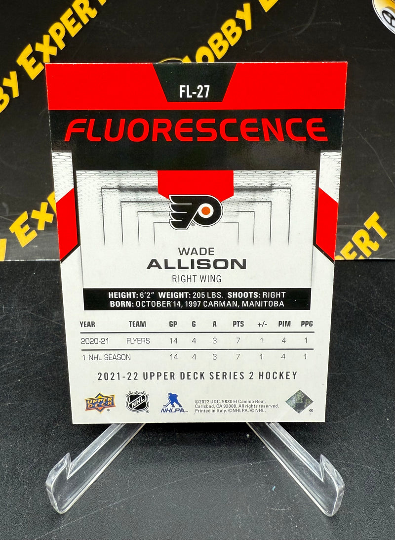Wade Allison Red Fluorescence - Philadelphia Flyers