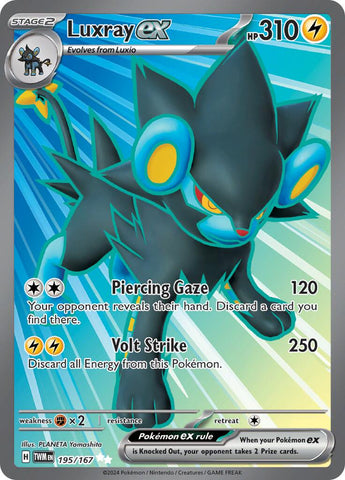 Luxray ex - 195/167 [TWM - 195/167]