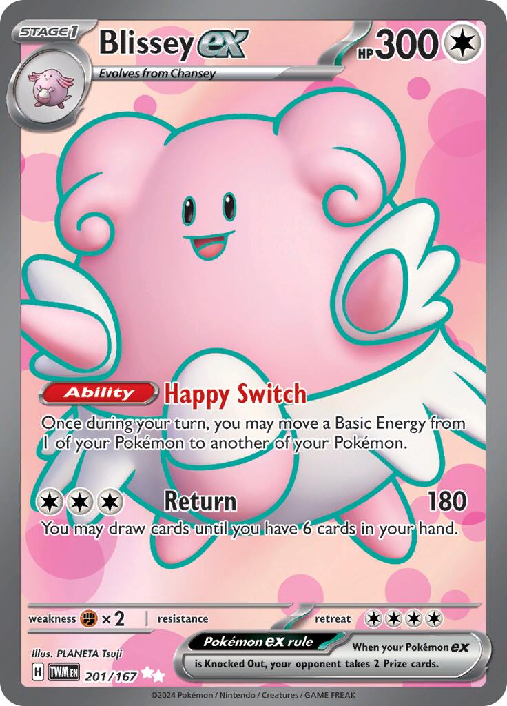 Blissey ex - 201/167 [TWM - 201/167]