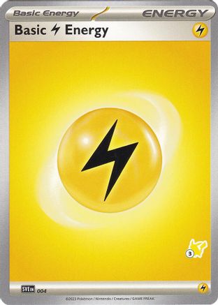 Basic Lightning Energy - Pikachu (4) [Battle Academy 2024] - Common