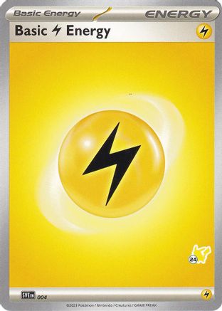 Basic Lightning Energy - Pikachu (4) [Battle Academy 2024] - Common