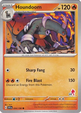 Houndoom - Armarouge (34) [Battle Academy 2024] - Common