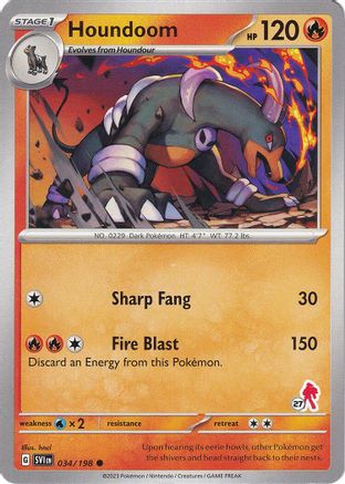 Houndoom - Armarouge (34) [Battle Academy 2024] - Common
