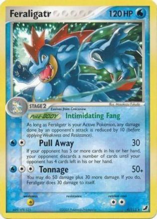 Feraligatr (4/115) [Deck Exclusives] - Rare