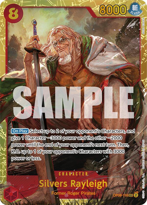 Silvers Rayleigh [OP08 - OP08-118]
