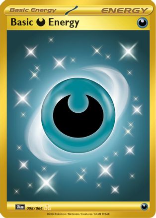 Basic Darkness Energy (098) [SV Shrouded Fable] Holofoil - Hyper Rare