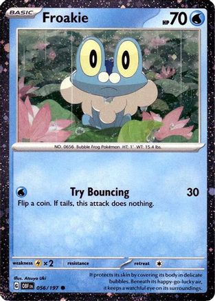 Froakie (Cosmos Holo) (056/197) [Miscellaneous Cards & Products] Holofoil - Promo