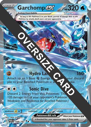 Garchomp ex (038/182) [Jumbo Cards] Holofoil - Promo