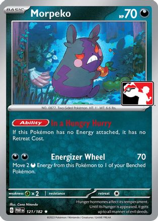 Morpeko (121/182) [Prize Pack Series Cards] Holofoil - Rare