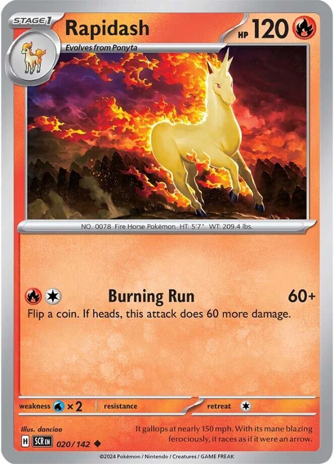 Rapidash [SCR - 020/142]