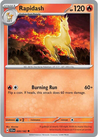 Rapidash [SCR - 020/142]