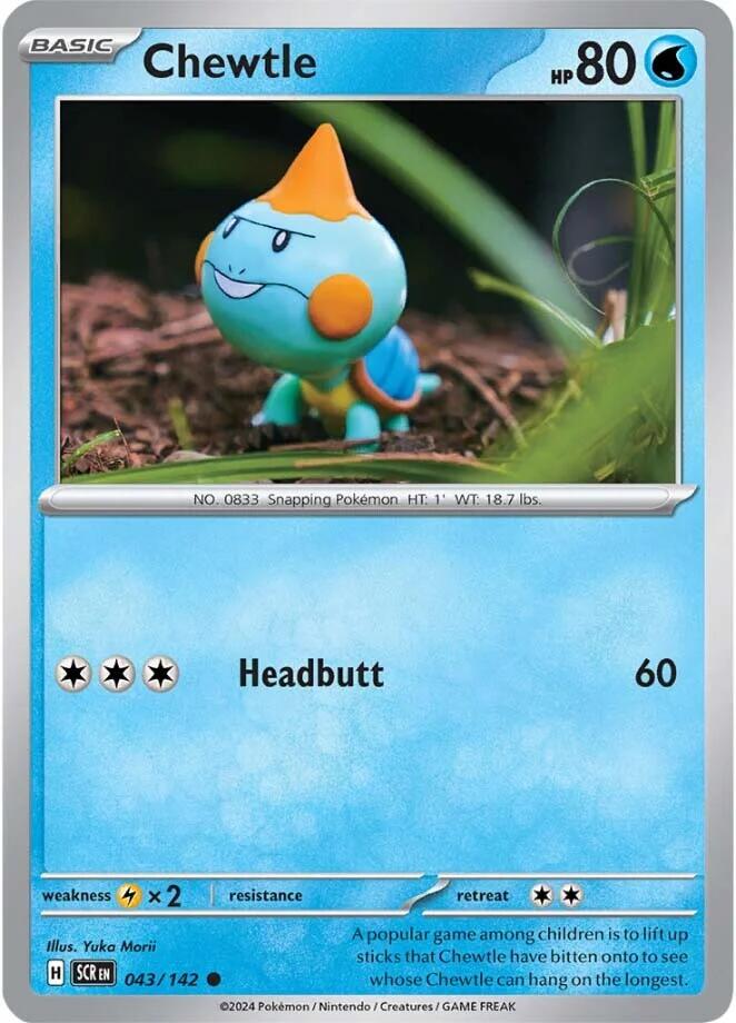 Chewtle [SCR - 043/142]