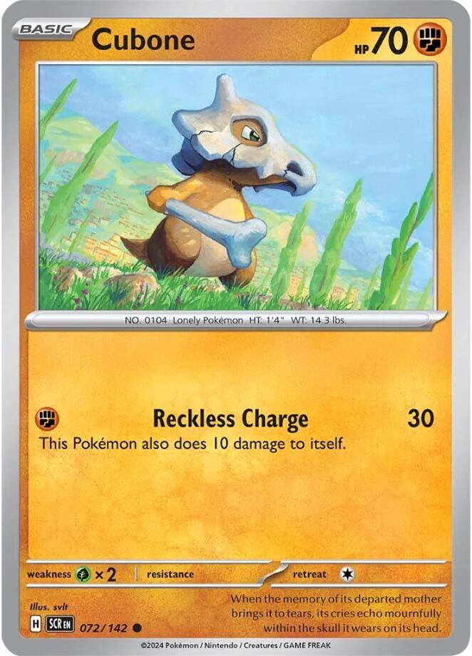 Cubone [SCR - 072/142]