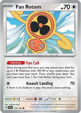 Fan Rotom [SCR - 118/142]