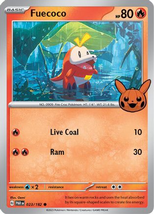 Fuecoco (023) [Trick or Trade BOOster Bundle 2024] - Common