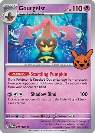 Gourgeist (078) [Trick or Trade BOOster Bundle 2024] - Uncommon