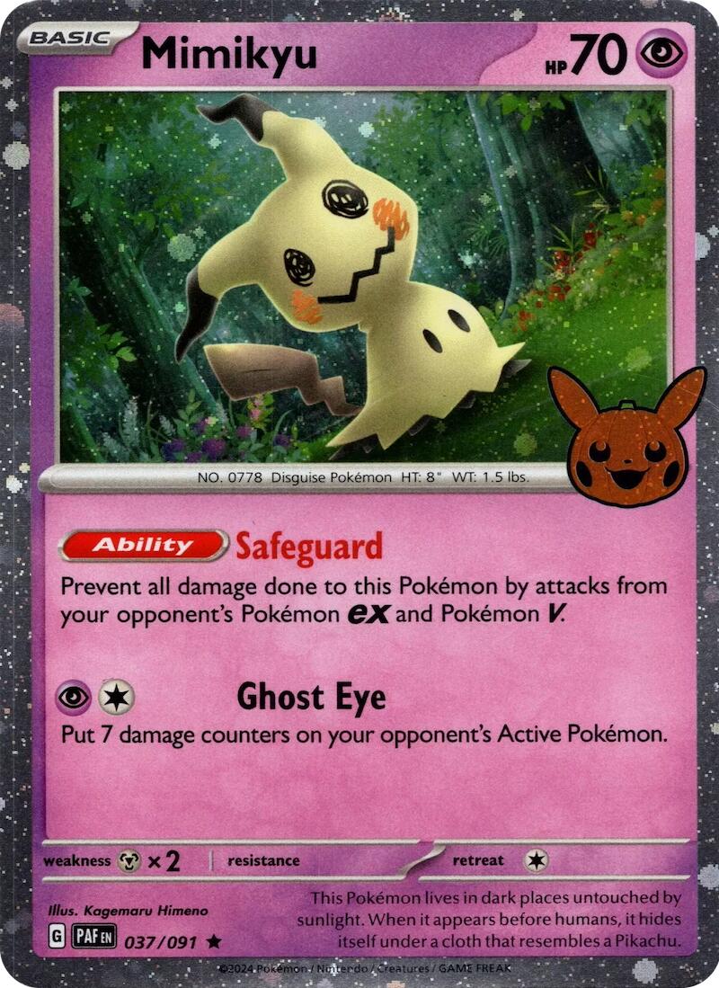Mimikyu - 037/091 (Cosmos Holo) [TTBB24 - 037/091]