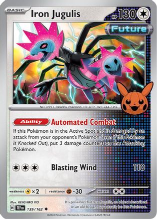 Iron Jugulis (139) [Trick or Trade BOOster Bundle 2024] - Uncommon