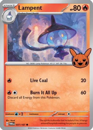 Lampent (037) [Trick or Trade BOOster Bundle 2024] - Common