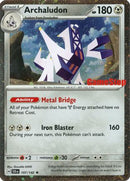 Archaludon (Cosmos Holo) (Gamestop Exclusive) (107) [Miscellaneous Cards & Products] Holofoil - Rare