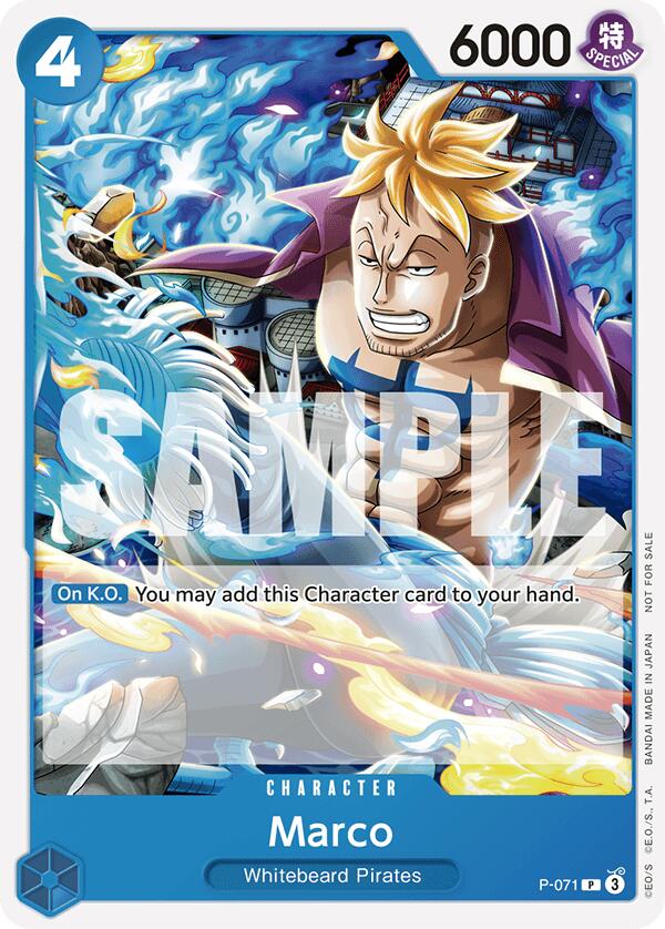 Marco (Two Legends Pre-Release) [OP-PR - P-071]