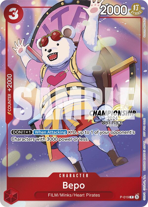 Bepo (CS 2024 Celebration Pack) [OP-PR - P-019]