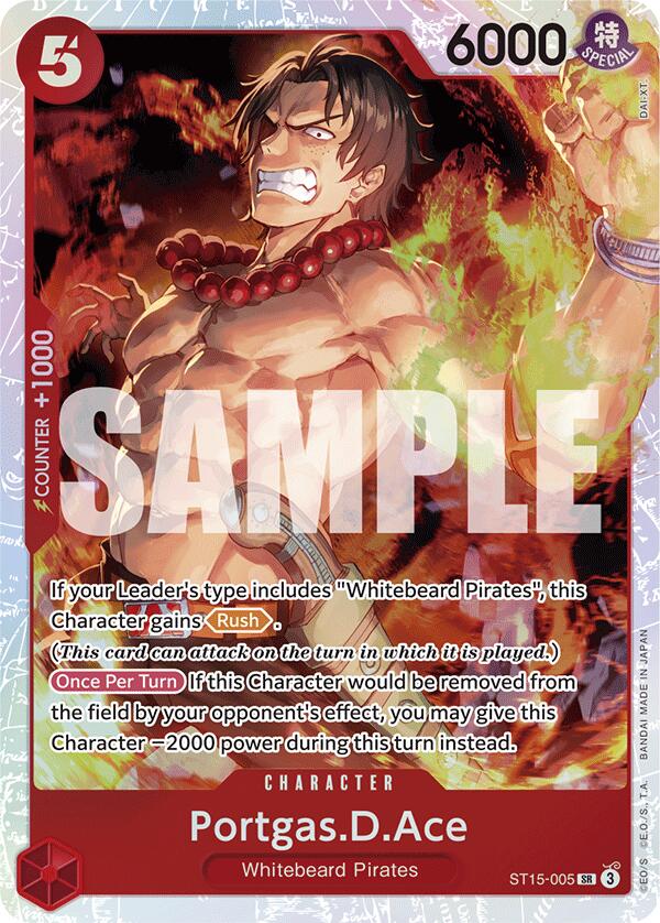 Portgas.D.Ace [ST-15 - ST15-005]