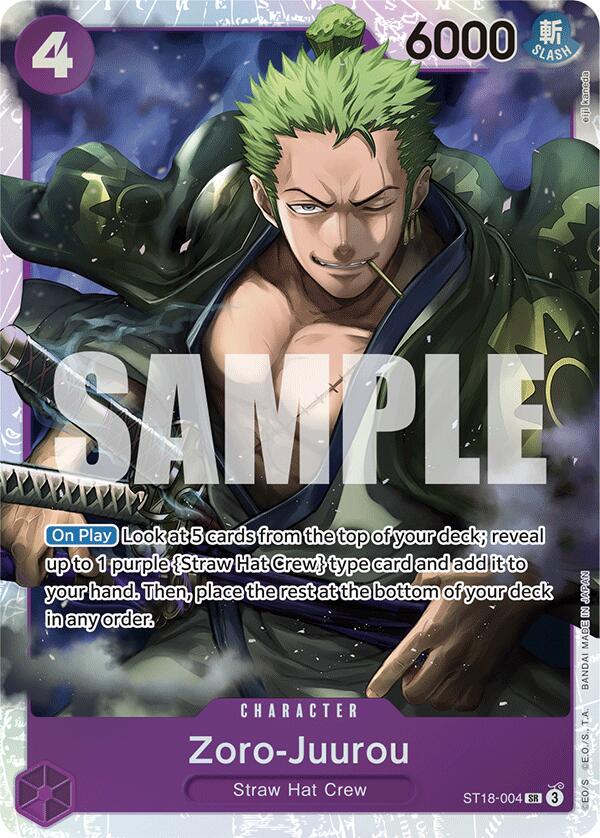 Zoro-Juurou (ST18-004) [ST-18 - ST18-004]